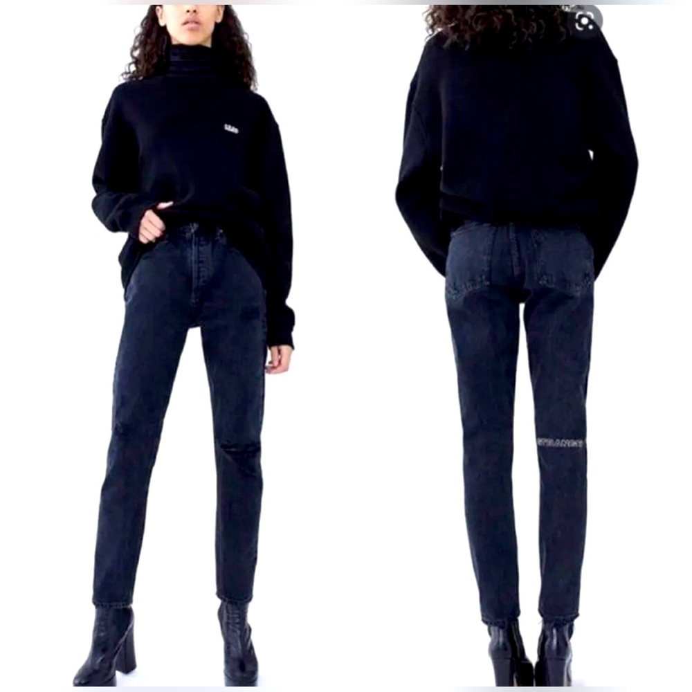 AGOLDE x ASAP Ferg Jamie Women’s High Rise Black Size 24
